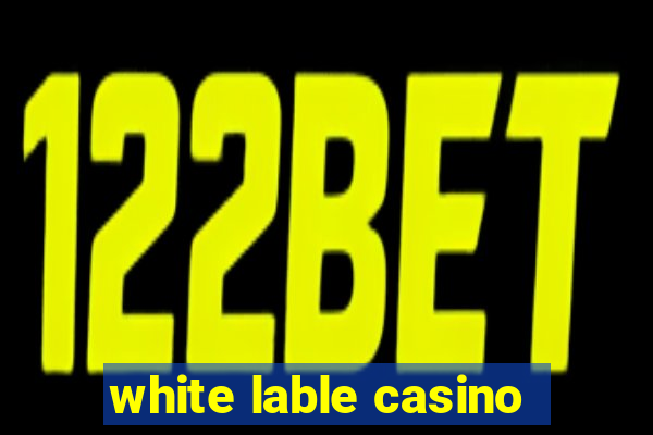 white lable casino