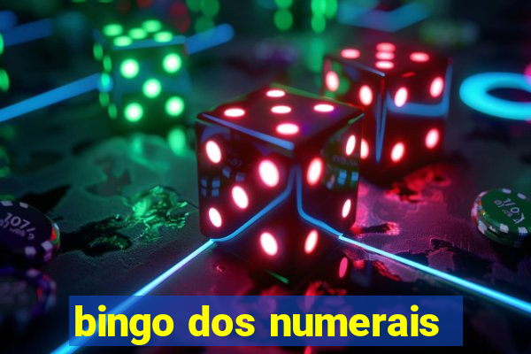 bingo dos numerais