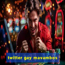 twitter gay mavambos