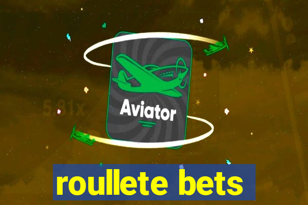 roullete bets