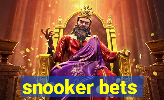 snooker bets