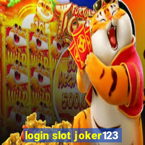 login slot joker123