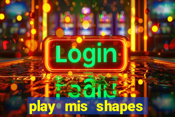 play mis shapes bingo online