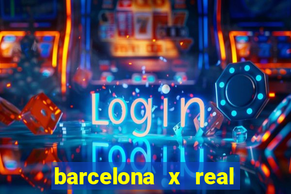 barcelona x real madrid ao vivo futemax