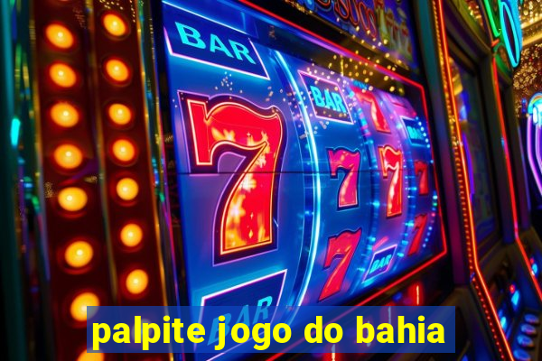 palpite jogo do bahia