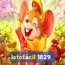 lotofácil 1829