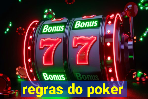 regras do poker