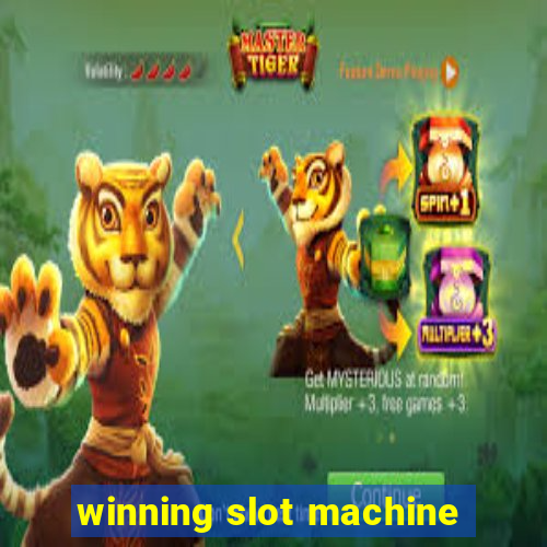 winning slot machine