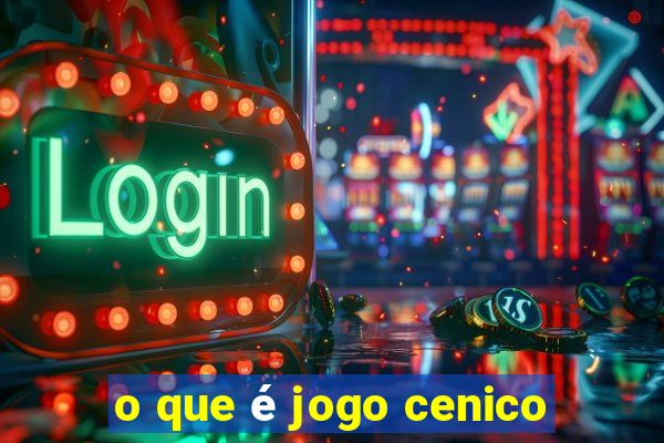 o que é jogo cenico