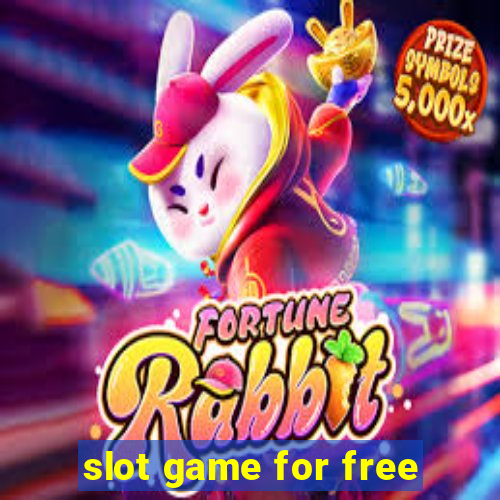 slot game for free