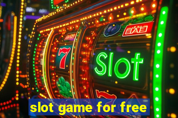 slot game for free