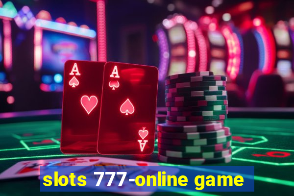 slots 777-online game