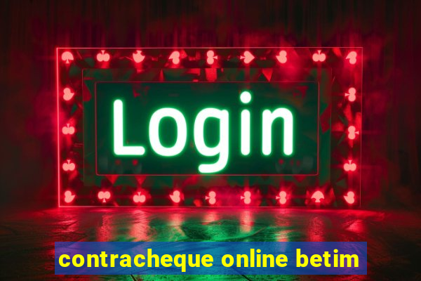 contracheque online betim