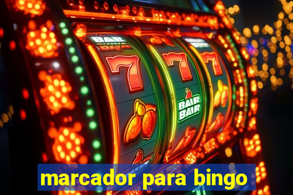 marcador para bingo