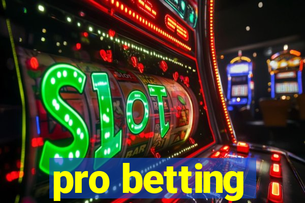 pro betting