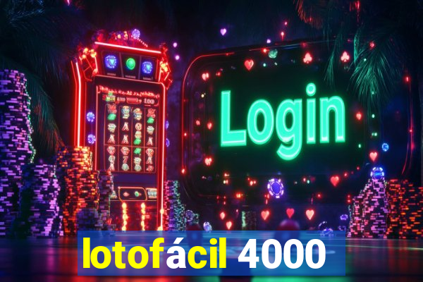 lotofácil 4000