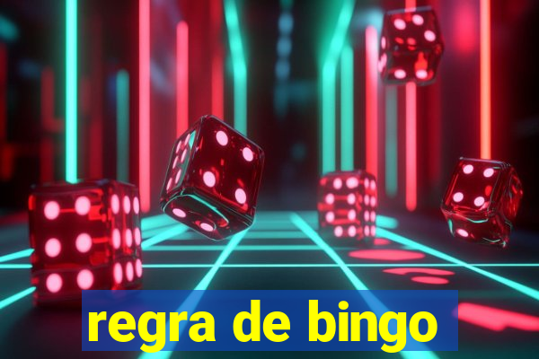 regra de bingo