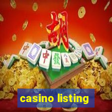 casino listing