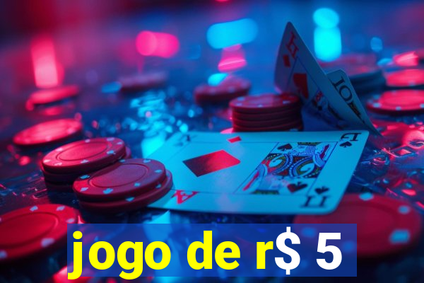 jogo de r$ 5