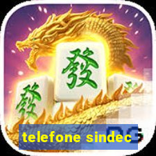 telefone sindec