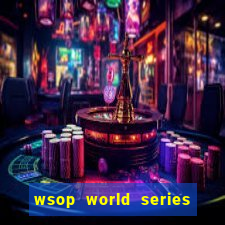 wsop world series of poker