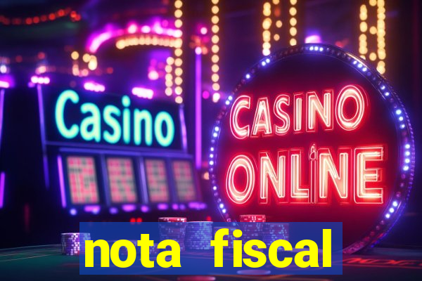 nota fiscal cruzeiro sp