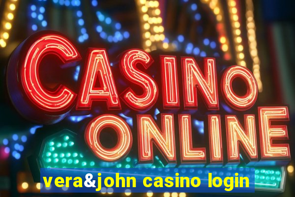 vera&john casino login