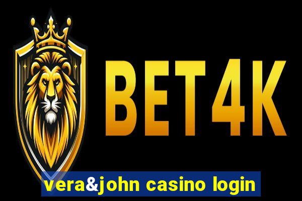 vera&john casino login