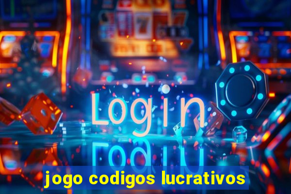 jogo codigos lucrativos