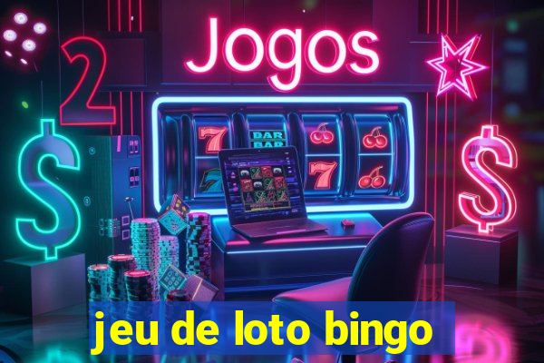 jeu de loto bingo