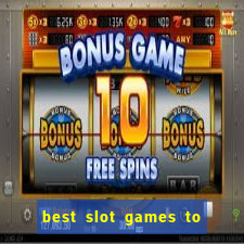 best slot games to play online