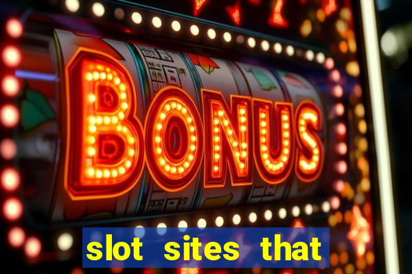 slot sites that accept paypal