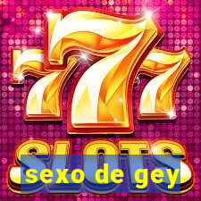 sexo de gey