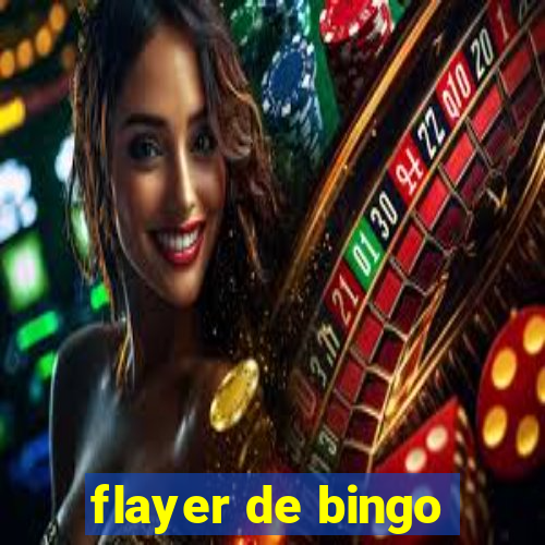 flayer de bingo