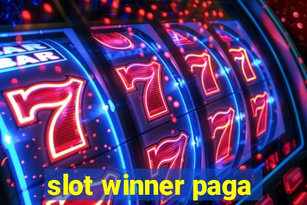 slot winner paga