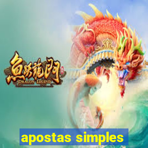 apostas simples