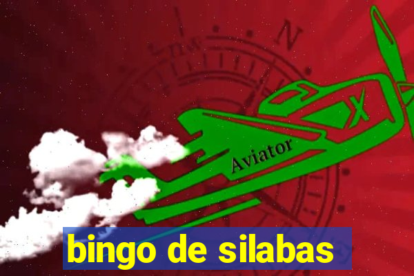 bingo de silabas