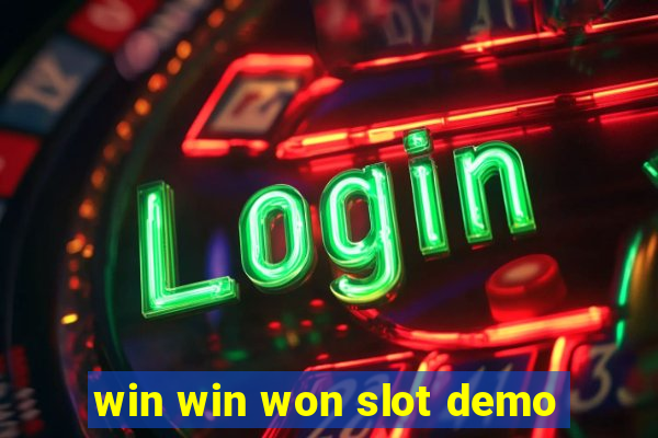 win win won slot demo