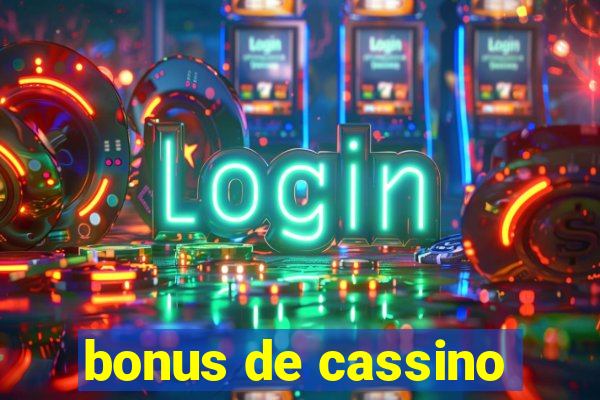 bonus de cassino