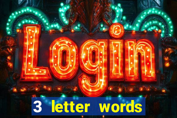 3 letter words from casino