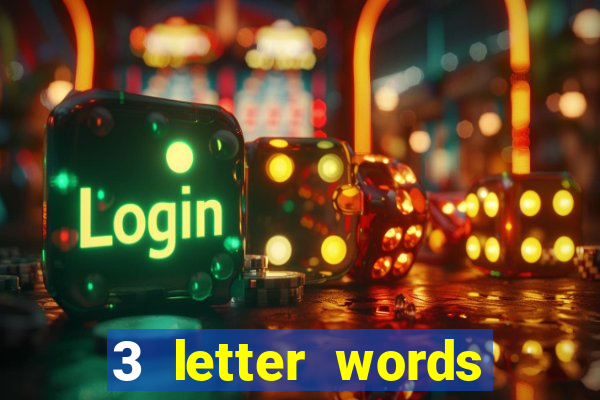 3 letter words from casino