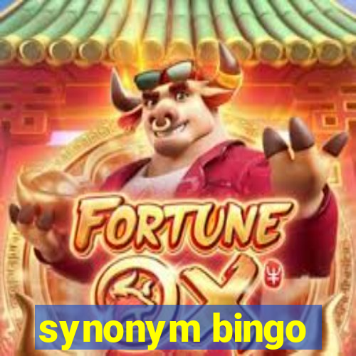 synonym bingo