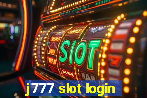 j777 slot login