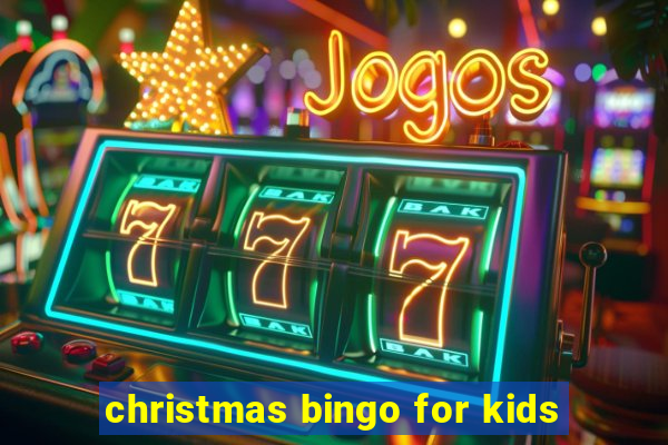 christmas bingo for kids