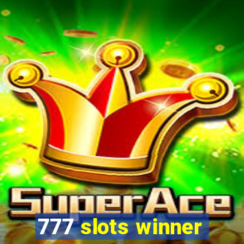 777 slots winner