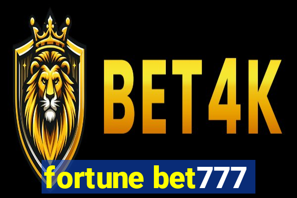 fortune bet777