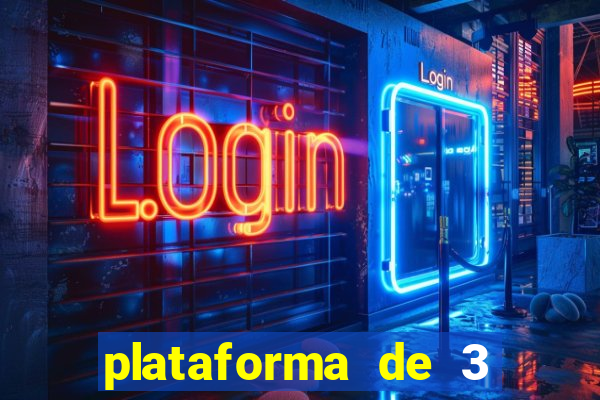 plataforma de 3 reais slots