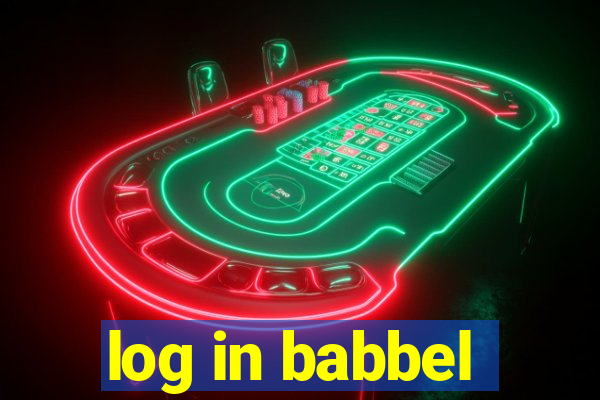 log in babbel