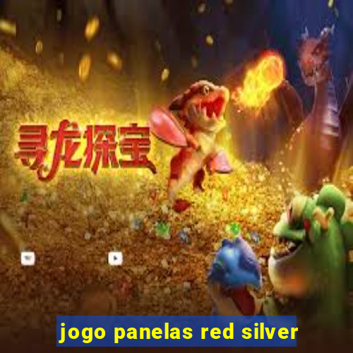 jogo panelas red silver