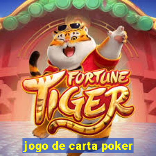 jogo de carta poker